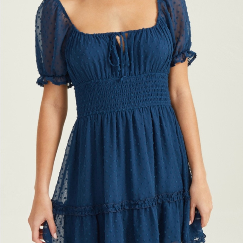NWT Altar’d State Ruth Puff Sleeve Dress, perfect concert or festival dress